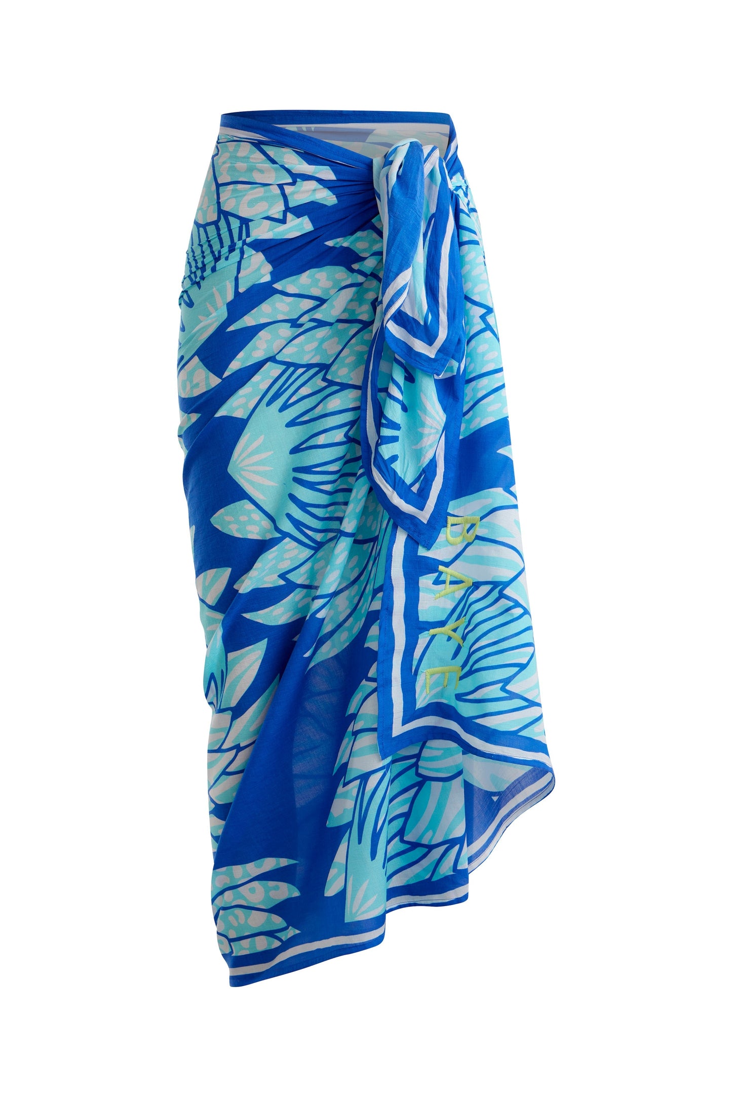 Sarong Blue Protea